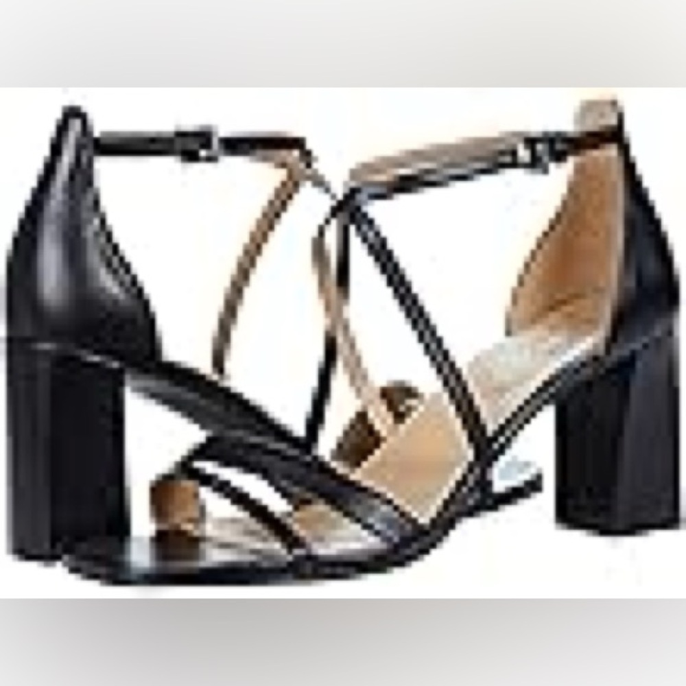 🆕Naturalizer Women's Black Tiff Ankle Strap Sandals, 11 M